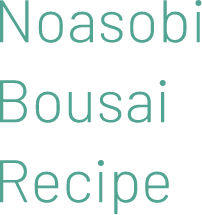 Noasobi Bousai Recipe