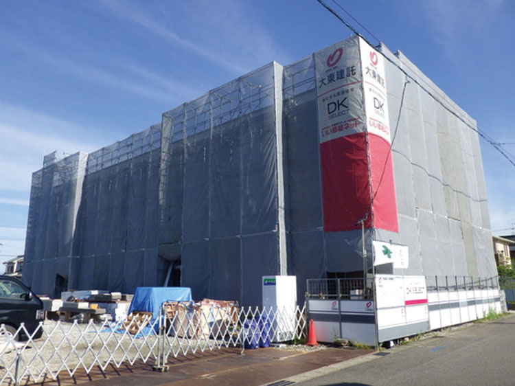 再生可能エネルギー100％で建設した建物