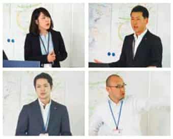 ミライノベーター社内プレゼンの様子