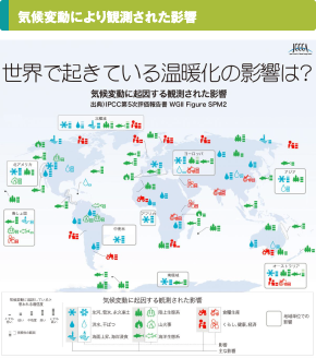 気候変動により観測された影響 