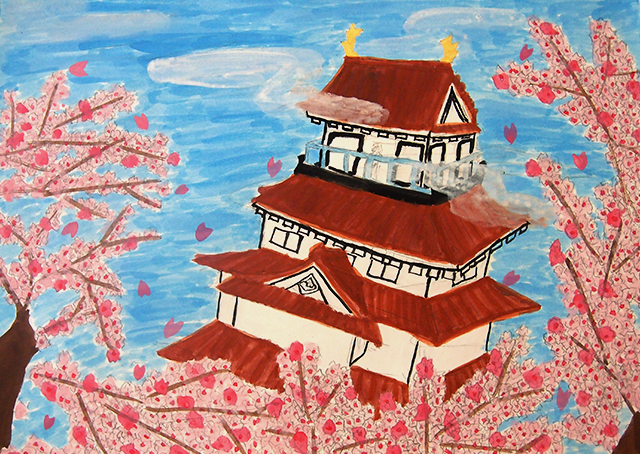 鶴ケ城の桜