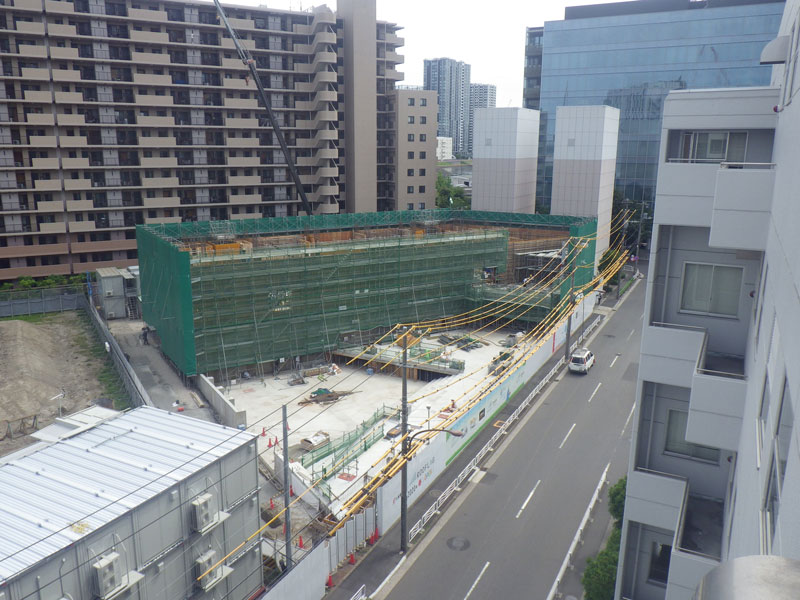 2階部分RC躯体工事